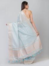 Kavvya Lemon Yellow Soft & Lightweight Benarasi Handloom Saree - KAVVYA